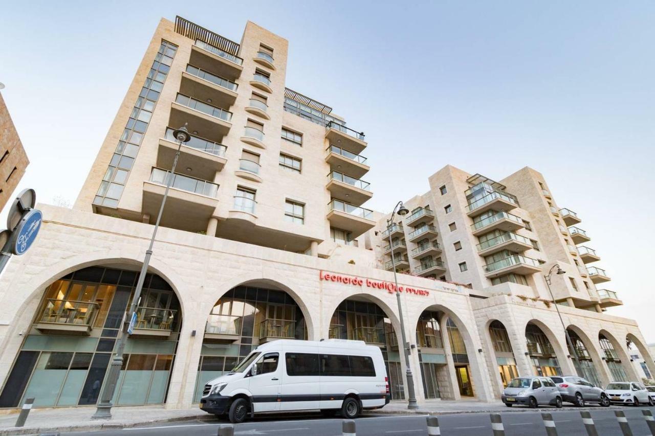 Luxury Three-Bedroom/Terrace Over Old City View Jerusalem Exteriör bild